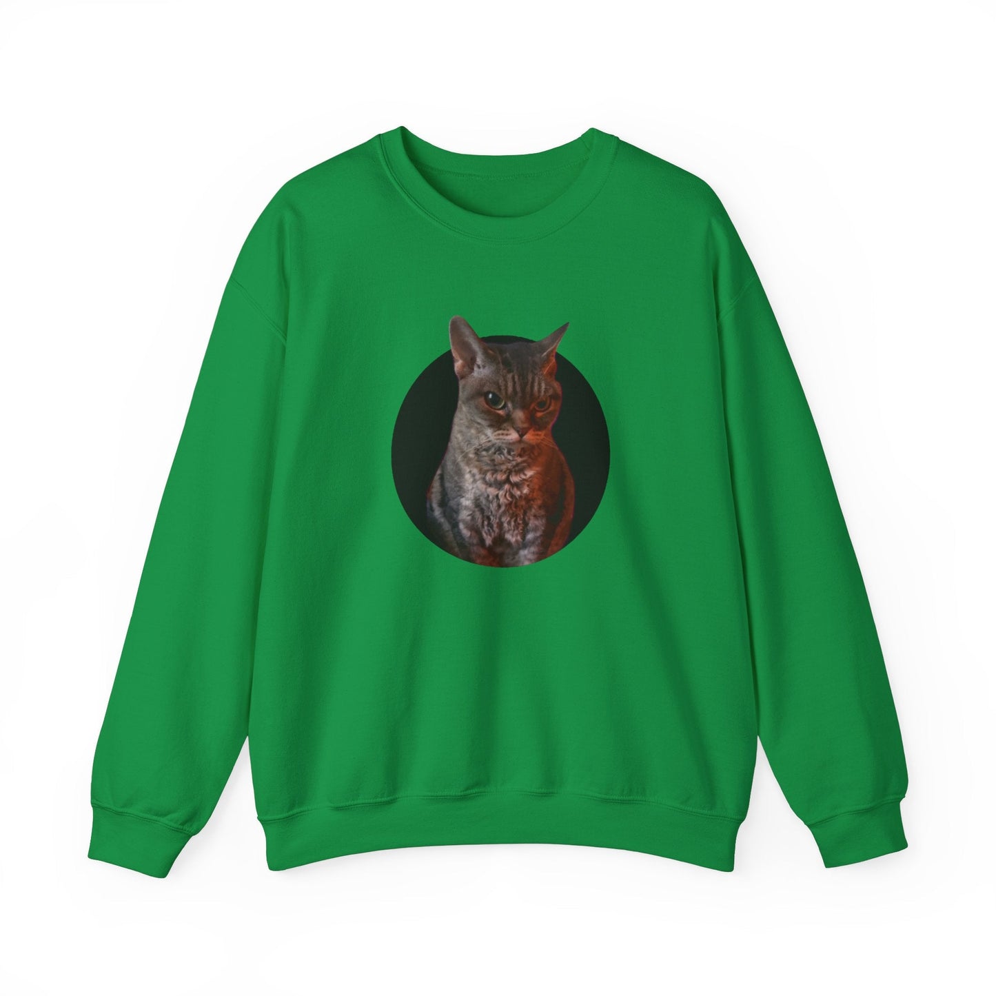 Angry Cat Meme Unisex Heavy Blend™ Crewneck Sweatshirt - getallfun
