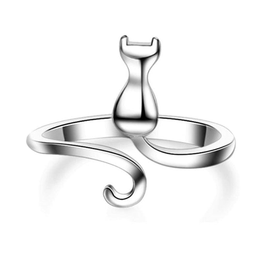 Chic Cat Ring - getallfun