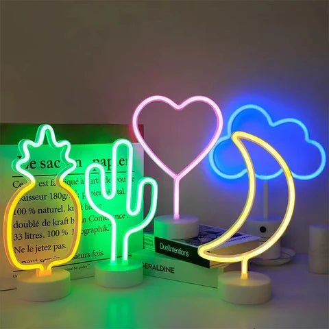 Colorful Desk Neon Sign - getallfun