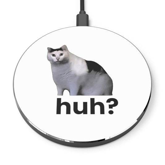 Huh Cat Meme Wireless Charger - getallfun