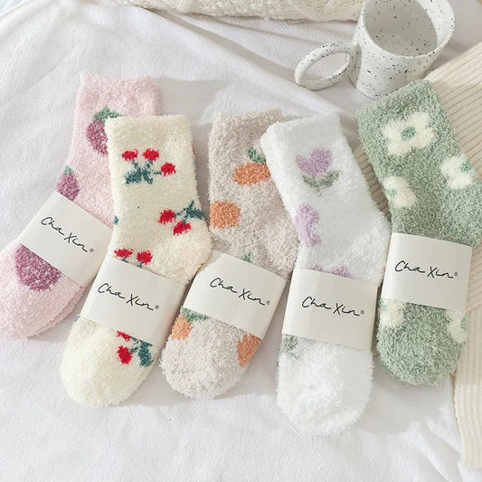 Kawaii Cute Cozy Socks - getallfun